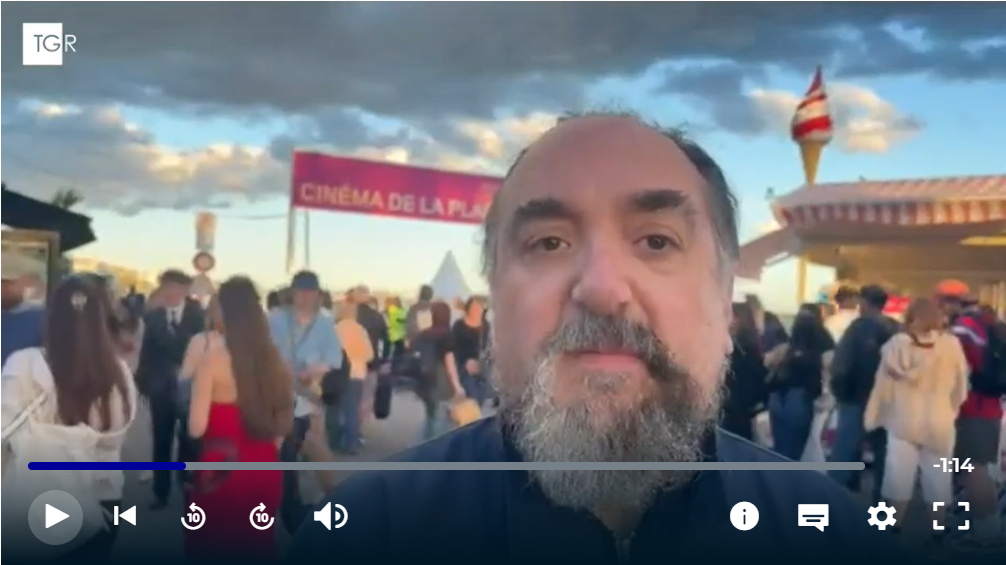 Servizio Rai a Cannes Abruzzo Film Commission